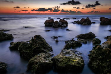 Photographie intitulée "Gador Sunset" par Shimon Rottenberg, Œuvre d'art originale, Photographie numérique