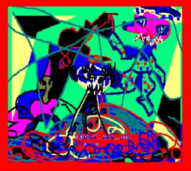 Arte digital titulada "EL TORERO.¡¡¡. 2007" por Shireley, Obra de arte original