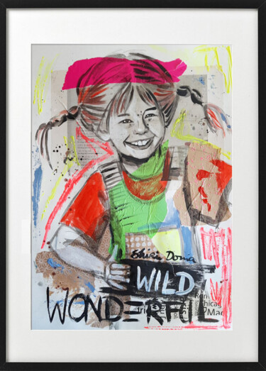 Peinture intitulée "WILD AND WONDERFUL" par Shirin Donia, Œuvre d'art originale, Acrylique