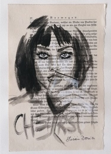 Malerei mit dem Titel "CHEERS" von Shirin Donia, Original-Kunstwerk, Acryl Auf Andere starre Platte montiert