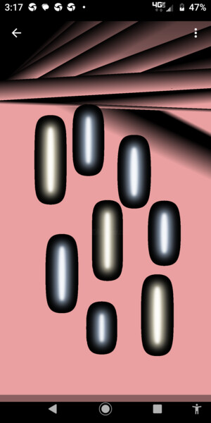 Arte digital titulada "Silver bullets" por Shirley Jacobsen, Obra de arte original, Trabajo Digital 2D