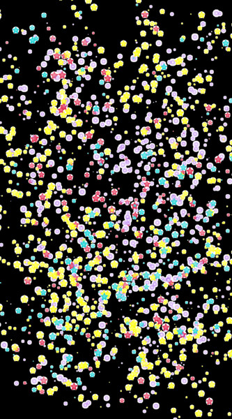Цифровое искусство под названием "A sea of glass" - Shirley Jacobsen, Подлинное произведение искусства, Цифровая живопись