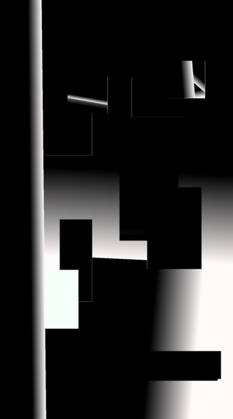 Digitale Kunst mit dem Titel "Square plus" von Shirley Jacobsen, Original-Kunstwerk, 2D digitale Arbeit