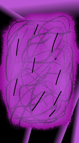 「Purple hues」というタイトルのデジタルアーツ Shirley Jacobsenによって, オリジナルのアートワーク, 2Dデジタルワーク