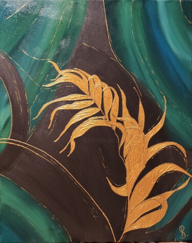 Schilderij getiteld "Ветер" door Shivai, Origineel Kunstwerk, Lak