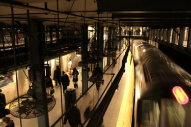 Photography titled "NYC Subway No.4" by Shiyi Sheng, Original Artwork