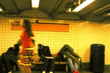 Photography titled "NYC Subway No.11" by Shiyi Sheng, Original Artwork