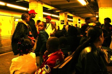 Photography titled "NYC Subway No.15" by Shiyi Sheng, Original Artwork