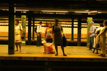 Photography titled "NYC Subway No.17" by Shiyi Sheng, Original Artwork