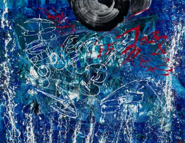 Peinture intitulée "rhythm and blues (R…" par So Hyon Kim, Œuvre d'art originale, Acrylique