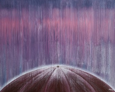 Pittura intitolato "rainy afternoon2" da So Hyon Kim, Opera d'arte originale, Acrilico