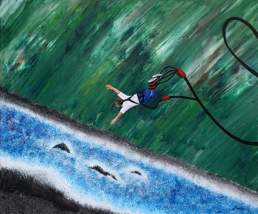 Pintura intitulada "let me free2" por So Hyon Kim, Obras de arte originais, Acrílico