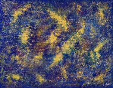 Peinture intitulée "lapis lazuli1" par So Hyon Kim, Œuvre d'art originale, Acrylique