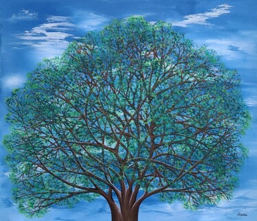 Malerei mit dem Titel "like trees11" von So Hyon Kim, Original-Kunstwerk, Acryl