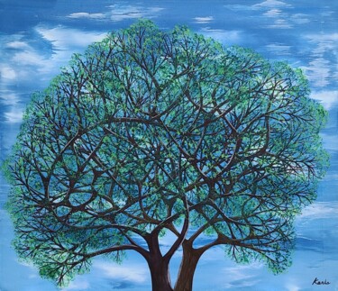 Malerei mit dem Titel "like trees10" von So Hyon Kim, Original-Kunstwerk, Acryl