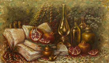 Malerei mit dem Titel "Старые вещи. Сказки…" von Tatiana Shmakova, Original-Kunstwerk, Öl Auf Keilrahmen aus Holz montiert