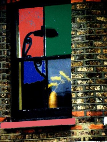 Arts numériques intitulée "Window in Colors" par Shmuel Ben Hagai, Œuvre d'art originale, Peinture numérique
