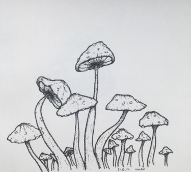 shroom.world Drawing titled "shroom.world" by Shrumii, Original Art, Pencil