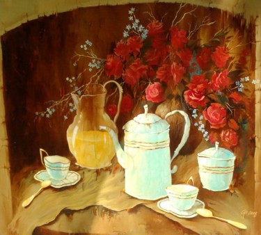 Painting titled "Натюрмотр" by Stepan Verbeshchuk, Original Artwork