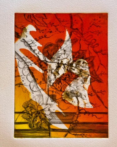 Incisioni, stampe intitolato "Man with the dog" da Shu-E, Opera d'arte originale, Acquaforte