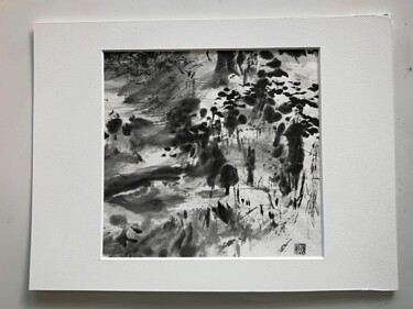 Dessin intitulée "petit N° 13" par Shuang Gao, Œuvre d'art originale, Encre