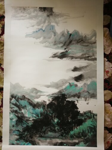 Peinture intitulée "yi" par Shuang Gao, Œuvre d'art originale