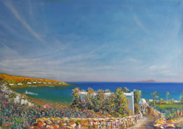 Painting titled "Domina Coral Bay" by Valerii Shchukin (VPike), Original Artwork, Oil