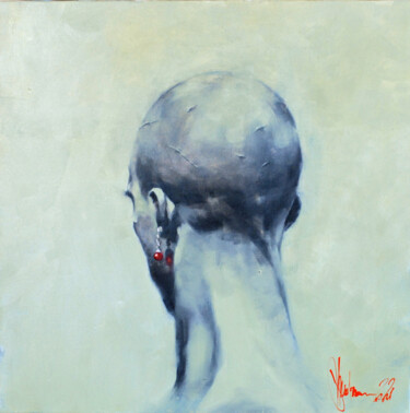 Hero portrait. Painting titled "Hero portrait." by Shulman, Original Artwork, Oil