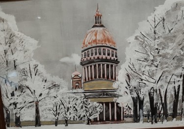 绘画 标题为“Исакиевский собор” 由Mannschaft046, 原创艺术品, 丙烯