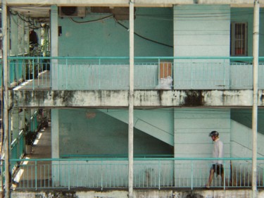 Photography titled "old apartment" by Duc Thanh (Shu'S), Original Artwork, Analog photography