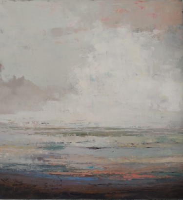 Pearl Peinture intitulée "Pearl" par Viktoria Shvoren, Œuvre d'art originale, Huile Monté sur Châssis