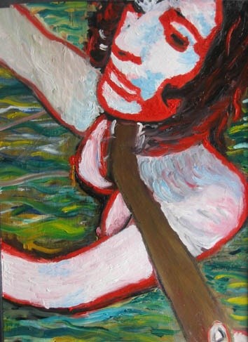 Pintura titulada "La lucha de la mujer" por Shylai, Obra de arte original