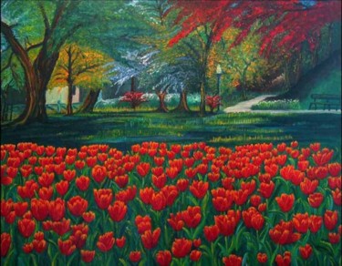 Pintura titulada "Primavera de Nova S…" por Shylai, Obra de arte original