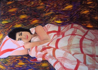 Pintura titulada "Sueños de Estambul" por Shylai, Obra de arte original, Acrílico