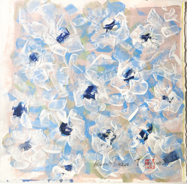 Peinture intitulée "Morning breeze 7" par Sia Aryai, Œuvre d'art originale, Acrylique