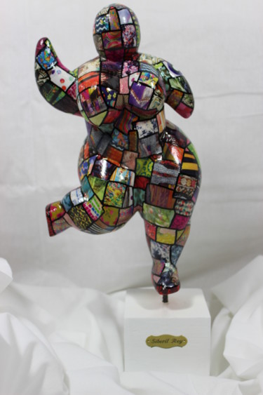 Sculpture titled "Awoulab'art La Swin…" by Siberil Rey, Original Artwork, Paper