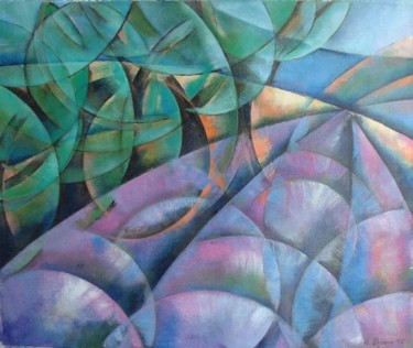 Painting titled "Provence" by Sibilla Bjarnason, Original Artwork