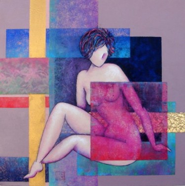 Картина под названием "Sheherazade" - Sibilla Bjarnason, Подлинное произведение искусства