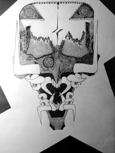 Вespair Dessin intitulée "Вespair" par Sergey Tettsoev, Œuvre d'art originale, Crayon