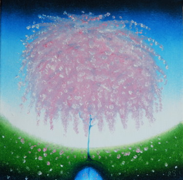 Картина под названием "Весна" - Олег Сидоров, Подлинное произведение искусства, Масло