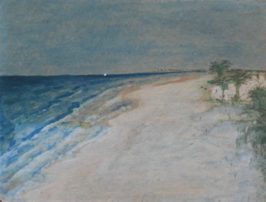 Malerei mit dem Titel "Tunisia - 4" von Sieglinde (Siggy) Margarete Schitter, Original-Kunstwerk, Aquarell