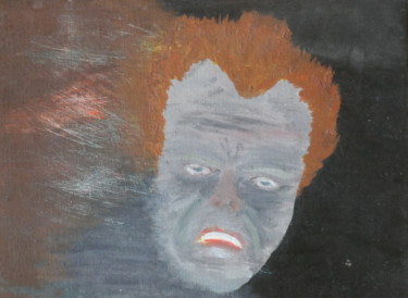 Peinture intitulée "The Horror" par Sieglinde (Siggy) Margarete Schitter, Œuvre d'art originale, Acrylique
