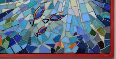 Художественная композиция под названием "Espérance 2" - Signature Mosaique ®, Подлинное произведение искусства, Аксессуары