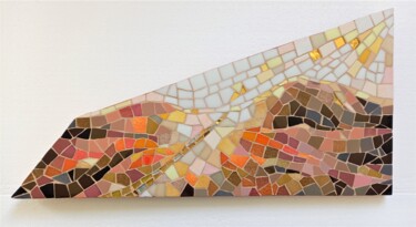 Skulptur mit dem Titel "Mosaïque Silence et…" von Signature Mosaique ®, Original-Kunstwerk, Mosaik
