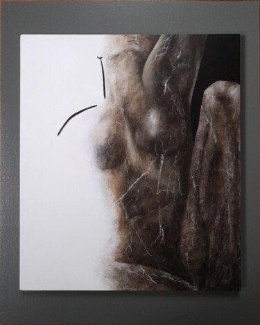 Peinture intitulée "- geen titel -" par Signed Annuska, Œuvre d'art originale, Acrylique
