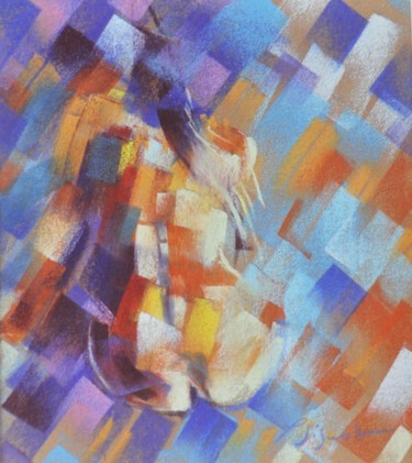 Painting titled "Impression" by Yannick Sigwalt, Original Artwork, Pastel