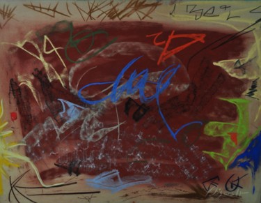 Painting titled "Terre1143" by Yannick Sigwalt, Original Artwork, Pastel