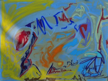 Peinture intitulée "1211" par Yannick Sigwalt, Œuvre d'art originale, Pastel