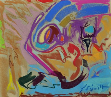 Peinture intitulée "7.jpg" par Yannick Sigwalt, Œuvre d'art originale, Pastel
