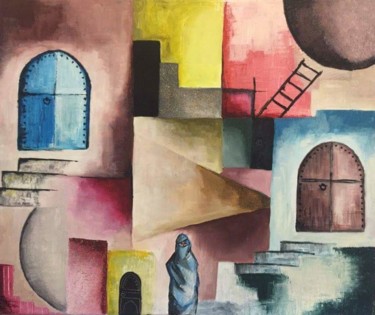 Peinture intitulée "received-1739613902…" par Siham Zarmoune, Œuvre d'art originale